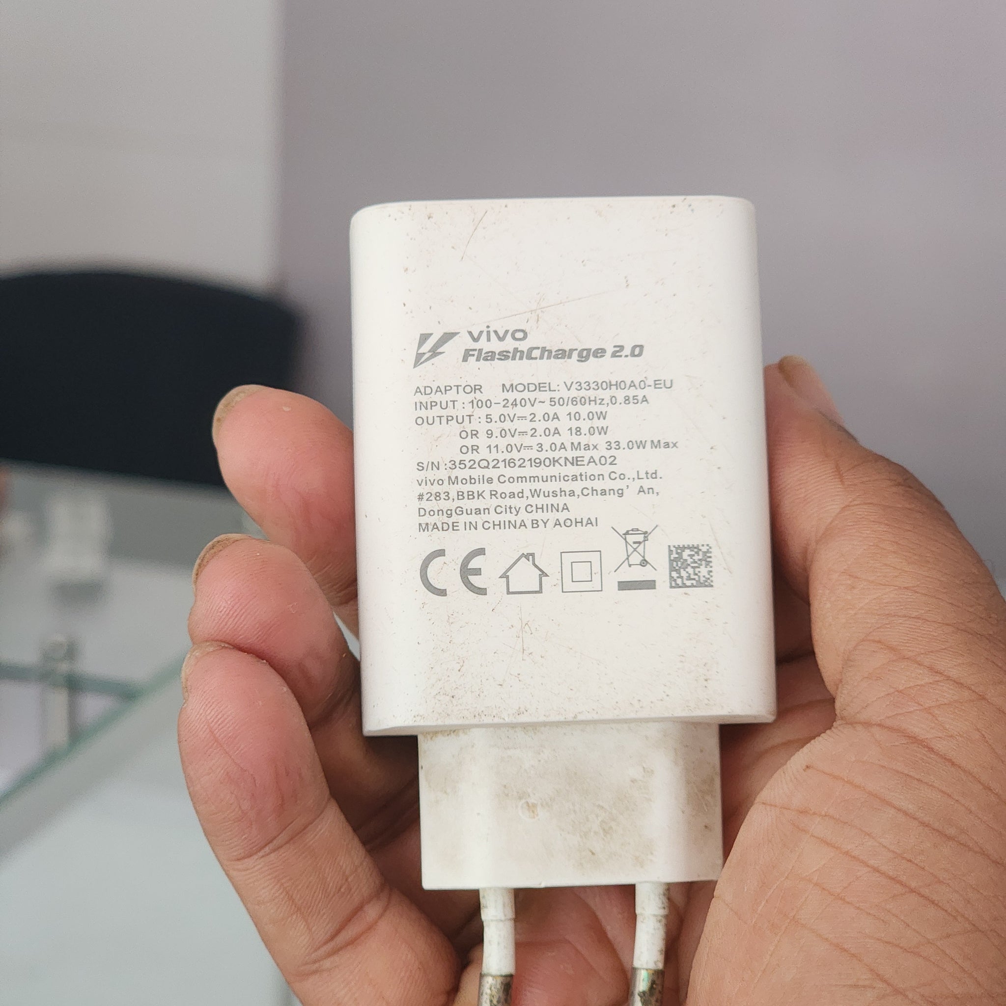 Original 18W Vivo Fast Charger EU FlashCharge Adapter Type C Cable For VIVO Y17S Y21 Y33s V17 S1 Pro Y16 Y30 Y22 Y27 5G Y50 Y52s