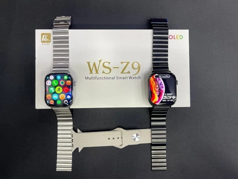 WSZ9 Max Smart Watch | Most Premium Quality | Amoled Display