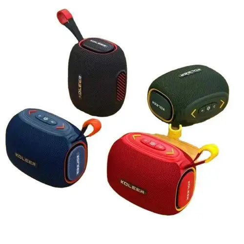 KOLEER H51 Portable Bluetooth Speaker – High-Power Wireless Outdoor Subwoofer with TF Card, USB, FM Radio, TWS | Speakers for PC, Speakers Bluetooth